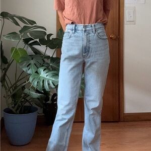 Abercrombie 90s Ultra High Straight Jean